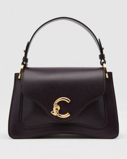 Coccinelle: Фиолетовая сумка 