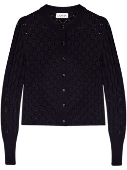 Lanvin: Кружевное кардиган 