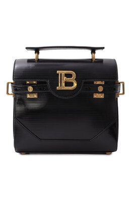Balmain: Чёрная сумка  B-Buzz 23