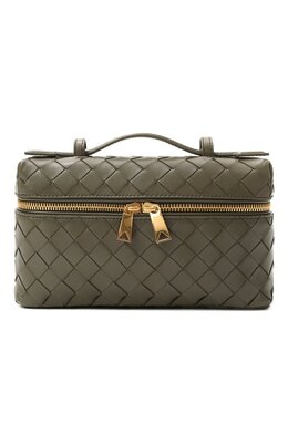 Bottega Veneta: Сумка цвета хаки 