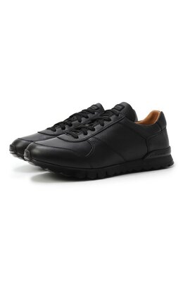 Kiton: Чёрные кроссовки 