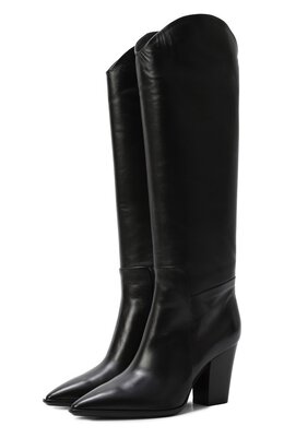 Santoni: Чёрные сапоги 
