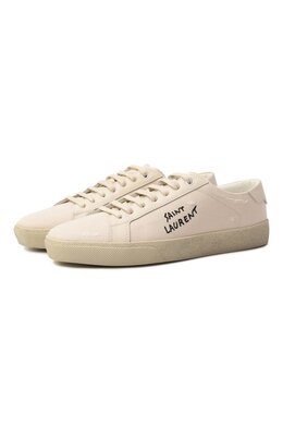 Saint Laurent: Кеды  Court Classic
