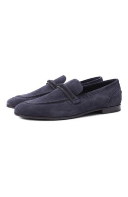 Brunello Cucinelli: Синие лоферы 