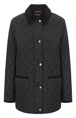Burberry: Чёрная куртка 