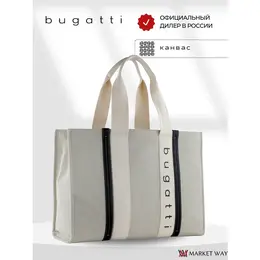 Bugatti: Бежевая сумка 