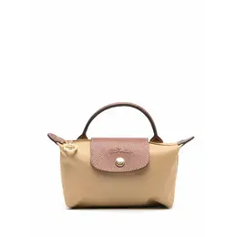 Longchamp: Жёлтая сумка  Le Pliage Original