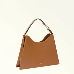 FURLA: Коричневая сумка 