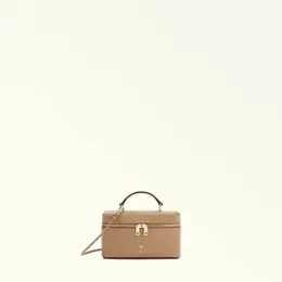 FURLA: Коричневая сумка 