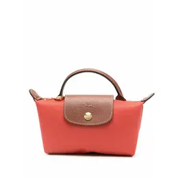Longchamp: Красная сумка  Le Pliage Original