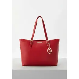 Trussardi: Красная сумка 