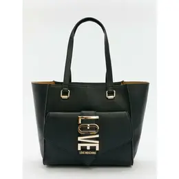 LOVE MOSCHINO: Чёрная сумка 