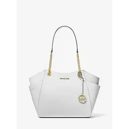 MICHAEL KORS: Белая сумка  Jet Set