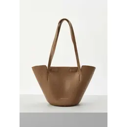 Trussardi: Коричневая сумка 