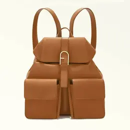 FURLA: Коричневый рюкзак 