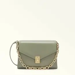 FURLA: Сумка цвета хаки 