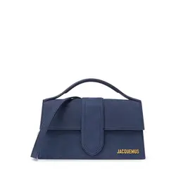 Jacquemus: Тёмная сумка  Le Grand Bambino