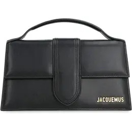 Jacquemus: Чёрная сумка  Le Grand Bambino