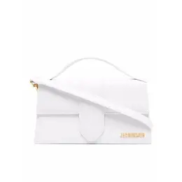 Jacquemus: Серебристая сумка 