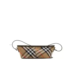 BURBERRY: Коричневая сумка  Vintage Check