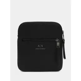 Armani Exchange: Чёрная сумка 