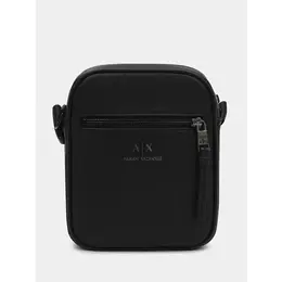 Armani Exchange: Чёрная сумка 