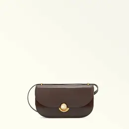 FURLA: Коричневая сумка 