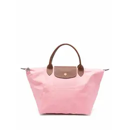 Longchamp: Розовая сумка  Le Pliage Original