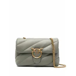 Pinko: Зелёная сумка  Love Puff