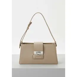 Trussardi: Бежевая сумка 