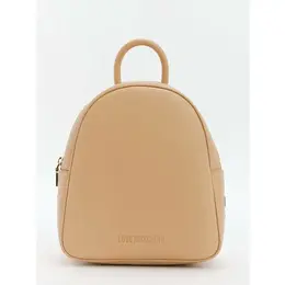 LOVE MOSCHINO: Бежевый рюкзак 