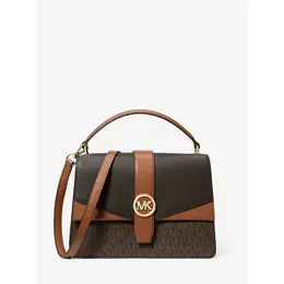 MICHAEL KORS: Коричневая сумка 