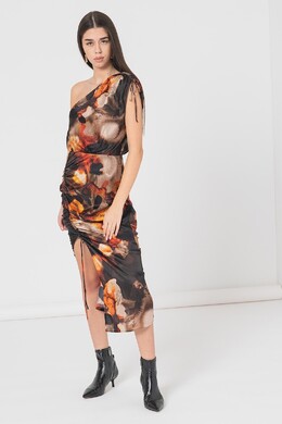 AllSaints: Платье с открытыми плечами 