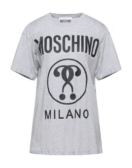 Moschino: Светлая футболка 