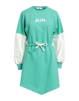 JIJIL: Зелёное платье 