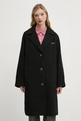 Tommy Jeans: Чёрный плащ 