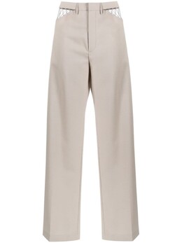 Dion Lee: Брюки из шерсти 