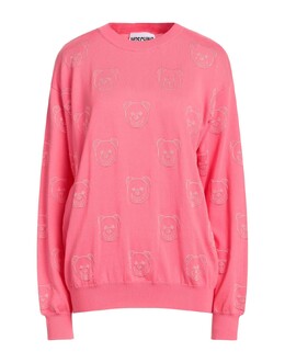 Moschino: Розовый свитер 