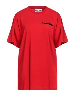 Moschino: Красная футболка 