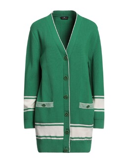 Elisabetta Franchi: Зелёный кардиган 