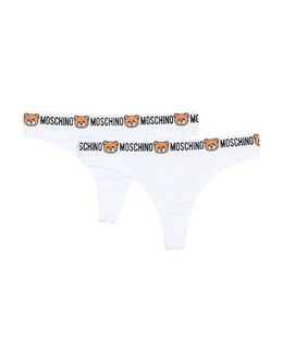 Moschino: Белые трусы 