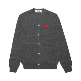 Comme des Garçons: Красный кардиган 
