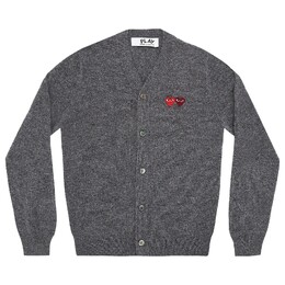 Comme des Garçons: Серый кардиган 