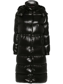 Moncler: Чёрное пальто 