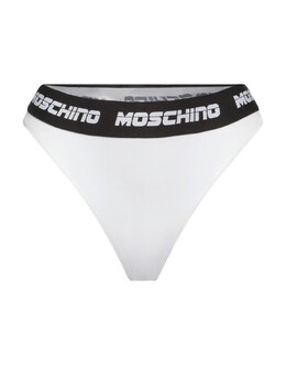 Moschino: Белые трусы 