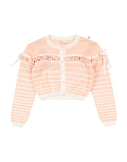 Elisabetta Franchi: Розовый кардиган 