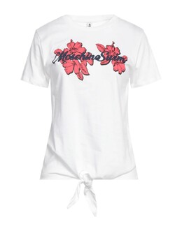 Moschino: Белая футболка 