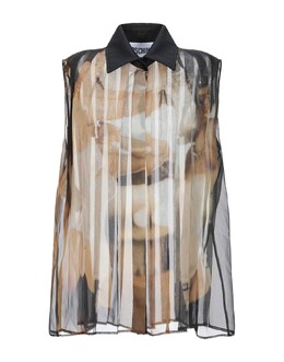 Moschino: Бежевая рубашка 