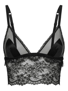 Dolce & Gabbana: Чёрный бюстгальтер 