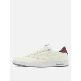 Reebok: Бежевые кроссовки  Club C 85
